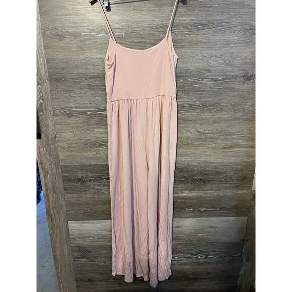 Wilfred Aritzia New Melodie Jumpsuit Fit-and-flare wide-leg Pink Size S - Picture 8 of 9